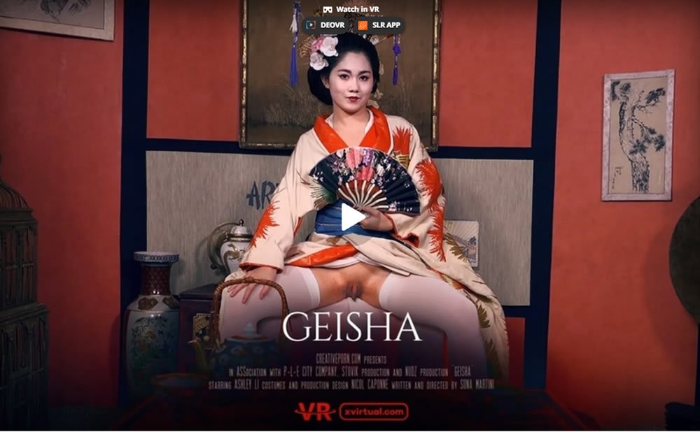 XVirtual vidéo porno VR chistorique Gheisha