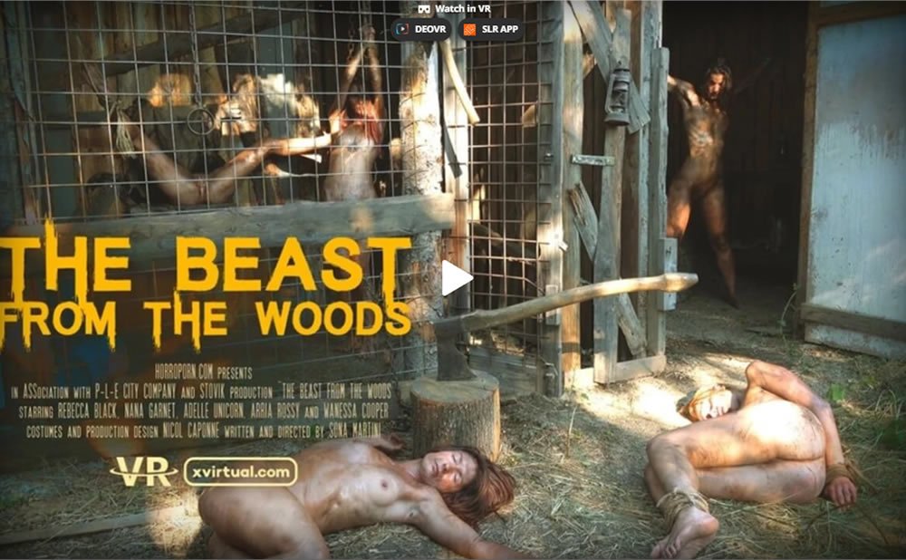 XVirtual vidéo porno VR perturbant Beast of the Woods