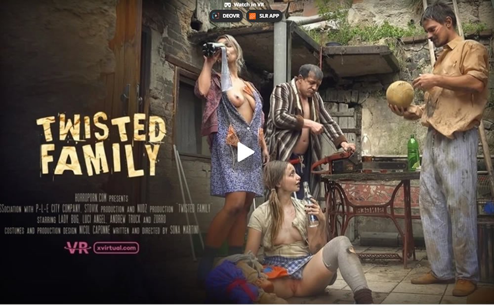 XVirtual vidéo porno VR perturbant Twisted Family